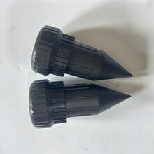 1pc Realistic Key Hider Sprinkler, Outdoor Garden Yard Lawn Waterproof Key Box, Easy To Insert Into Ground, Rust-Resistant - Cone - View 9