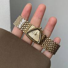 1 chiếc đồng hồ đeo tay nữ CILOA thời trang, tinh tế, cao cấp, chống nước, thích hợp đeo hàng ngày. - Vàng - Xem 1