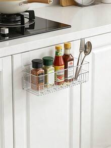 浴室收纳架，免钻孔壁挂式马桶架，大容量沥水架，梳妆台架 - 彩色 - 查看 3