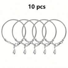 30/50/80/100/150/200 hạt nhựa acrylic nhiều màu, lỗ lớn, có đính đá - Nguyên liệu làm đồ thủ công hình đũa phép, thích hợp để tự làm vòng tay và trang sức. - Nhiều màu - Xem 22