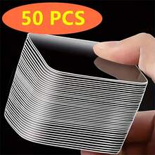 50pcs Heavy Duty Double-Sided Adhesive Tape - Strong Sticky Tape For Easily Hanging Photos, Carpets And Home Decor - Multicolor - View 2