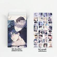 92pcs Webtoon "Rootless Tree" Photo Cards, Stickers, LOMO Cards, Gift, Holiday Gift, Birthday Gift, Perfect Gift - Multicolor - View 4