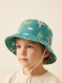 3-8Y Spring And Summer New Children's Bucket Hat, Boys And Girls Cross-Border Baby Hat, Shark Wide-Brim Hat - 1PC - View 12