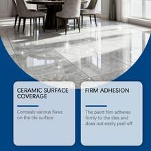 White Tile Repair Paint, Waterproof Coating For Aesthetic Repair, Multi-Functional Renovation And Coverage - A - View 4