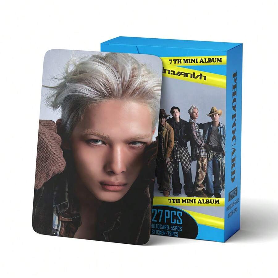 127张 E-Team THE SIN : VANISH 贴纸卡，NIKI，朴成勋，熙胜，Kpopp， Kids，卡片，小卡，TWICE，绘画 - 1PC - 查看 1
