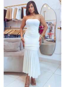 Vestido Toma que Caia - Branco - Visão 2