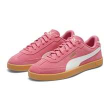 Giày thể thao unisex Puma Club II Era SD, giày thể thao thường ngày nhẹ 409204-02 - Hồng hoang dã - Trắng ấm - Xem 3