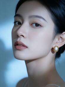 两套奢华复古风轻盈耳环耳钉套装，采用椭圆形虎眼石和不锈钢材质，防水、防褪色、低过敏性，简约优雅设计。 - 彩色 - 查看 10