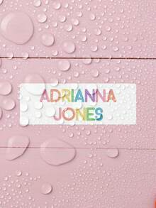 1-240pcs Customizable Name Labels With Text & Animal Patterns, Waterproof & Oil-Resistant Stickers, Multi-Style. Suitable For Gym Bags, Storage, Sports Gear, Home & Office Organization. Durable & Colorful, Practical & Cute, Great Gift For Parents, Friends, Sports Events, Daily Use. - Multicolor - View 4