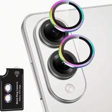 Protector de lente de ojo de águila, adecuado para Samsung Galaxy S25 FE/S25 Edge/S26/S26 Plus/S26 Ultra. Protector de lente metálico, resistente a los arañazos y a los golpes, dureza 9H, resistente al agua, resistente a los arañazos y a los golpes. Protector de lente, protector de lente, alineación automática, superficie lisa, protector de lente HD. Ideal para usuarios de teléfonos inteligentes y fundas de teléfonos. Protege el lente de tu teléfono. Diseño hermoso, imprescindible para los entusiastas de la fotografía. - Multicolor - Ver 23