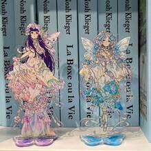 New Arrival Fuli Lian Acrylic Floral Fairy Tabletop Decor, Perfect Gift For Birthday, Holiday, Valentine's Day - Multicolor - View 2