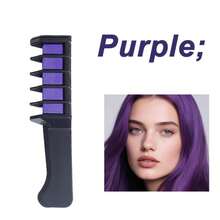 6 Color Hair Chalk Comb Set Temporary Hair Dye For Kids Girls & Adults Washable Fun Color For Parties Halloween Cosplay Birthdays Water Washable - Sets - View 10
