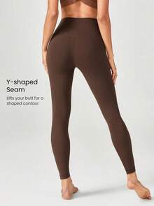 GLOWMODE 24" FeatherFit ™   Low Impact 7/8 Leggings Gym  Spring Summer - 藏蓝色 - 查看 12