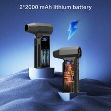Z2 强力鼓风机 110000RPM 四速可调涡轮喷气鼓风机 带 LED 灯电池显示 压缩空气除尘器 - 手持 - 查看 6