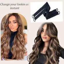Soft Foldable 4-In-1 Curling Iron, Large Wave & Small Wave Hair Styling Tool - Multicolor - View 3