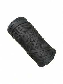 [Paquete de hilo 100% poliéster] 2 paquetes de hilo 100% poliéster - 200g por paquete, colores mixtos, adecuado para manualidades DIY, tejido, cestería y tejido de alfombras - 200 gramos - Ver 61