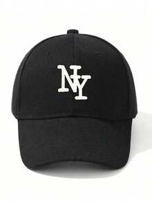 1/3 件装刺绣纽约棒球帽 女士遮阳帽 男女通用卡车帽 沙滩帽 男女通用钓鱼帽 白色粉色男女通用派对趣味高尔夫乡村生日复古礼服帽 - 棒球帽 - 查看 2