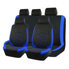 9pcs/Set Universal Car Seat Covers With Airbag, New Football Quilted Design, Specially For Women - Seat Cover Football - View 2