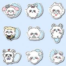 54pcs/Set Cute Flying Squirrel Cartoon Stickers, Adorable Healing Style Stickers For Desk, Phone, Computer, Waterproof, New Year, Valentine's Day, Easter Gift - Multicolor - View 3