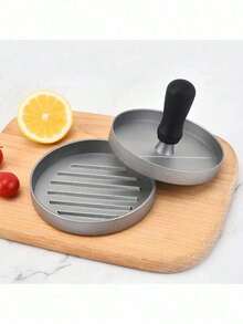 1pc Hamburger Patty Maker And 100pcs Non-Stick Burger Press Paper Set, Kitchen And Accessory, Suitable Holiday Parties, Gatherings, Family Meals, And Homemade Burger Patties - 查看 11