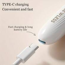 A Multifunctional Three In One Shaver For Women, USB Charging, Large Capacity Battery, Intelligent LCD Screen Display, Home Underarm Hair Removal Device, Women's Gift - Multicolor - View 5