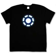 ARC REACTOR II T-SHIRT - Iron Avengers Tony Stark Mark Man Invincible Industries - 黑色 - 查看 1