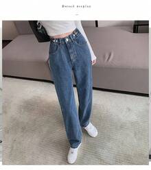 Women Pants - Blue - View 2