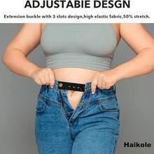 5/8件装 女士牛仔裤纽扣延长器，裤子纽扣延长器 - A - 查看 6