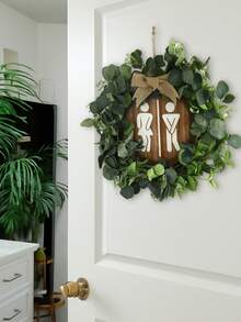 1件波西米亚风浴室门装饰花环，圆形浴室标牌挂饰，流苏设计，浴室门装饰，简约农舍风格家居装饰，适用于浴室门、浴室干区、入口走廊墙面、室内标牌装饰，现代波西米亚风格家居装饰，礼品之选，摄影道具，创意空间标识，室内浴室和梳妆台墙面挂饰 - 彩色 - 查看 10