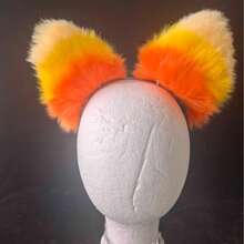 Rainbow Ears Headband Costume Headwear - A - View 2