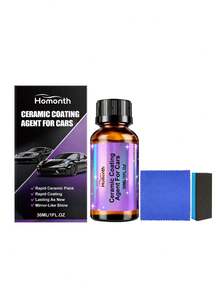 Agente de recubrimiento para automóviles, recubrimiento de polímero de alta calidad, brillo con una sola pasada, resistente a la contaminación y la lluvia ácida, formación rápida de película - Líquido - Ver 2