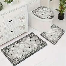 Thảm trải sàn phòng tắm, Thảm trải sàn, Thảm in họa tiết, Thảm nỉ, Thảm chùi chân, Thảm nhà bếp, Thảm phòng ngủ, Thảm tắm vòi sen, Bộ thảm phòng tắm, Thảm thiết kế mới - 1 - Xem 3