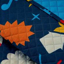 PROVIDENCIA Disney Mickey Funny Double Quilt - Blue - View 7