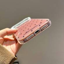 New Arrival: Cute, Glittery Cat Ear, Korean Polka Dot Smartphone Case, Popular, Shockproof, Drop-Resistant, Luxurious, Compatible With IPhone 17/17 Air/17 Pro/17 Pro Max/16/16 Plus/16 Pro/16 Pro Max/15/15 Plus/15 Pro/15 Pro Max/14/14 Plus/14 Pro/14 Pro Max/13/13 Pro/13 Pro Max/12/12 Pro/12 Pro Max/11/11 Pro Max, All Models, Stand, Full Protection, Phone Case - Green - View 5