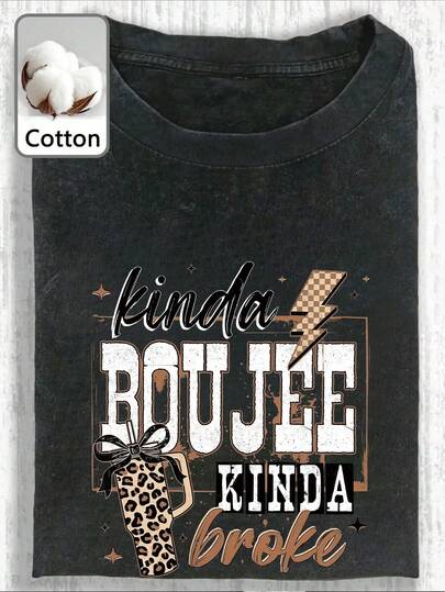 Phong cách thường ngày dành cho phụ nữ ngoại cỡ: Hơi sang chảnh - Từ này bắt nguồn từ tiếng Pháp "Bourgeoisie", trong tiếng lóng hiện đại, nó mô tả một thứ gì đó hoặc một người nào đó thanh lịch, phù hợp với áo phông vào mùa xuân, hè, thu, ngày lễ tình nhân/mùa tựu trường.