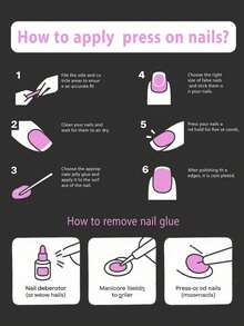 10pcs Valentine's Day Nail Stickers, Handmade, Long Pointed Design: Cream White Base With Red Lip Print, Pure Y2K Style Handmade False Nails, Reusable, Includes Jelly Gel And Professional Nail File. - Follow Your Heart - View 6