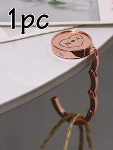 Custom Name Foldable Purse Hook, Elegant Minimalist Table Handbag Hanger For Restaurant Desk Cafe Travel Organizer, Personalized Bag Hook Gift For Birthday Wedding Party Or Holiday Surprise, Stylish Purse Holder Accessory, Customized Handbag Hook, Customizable Bag Hanger Decor - Style a - View 9