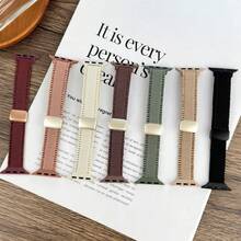 适用于 44mm、45mm、46mm、49mm、41mm、40mm、38mm 表带的磁吸式尼龙表带,适用于 Series SE3、SE7、SE6、SE8、SE9、SE10、SE11、SE4 Ultra、SE5 和 SE6 Ultra 3/SE2。 - 42/44/45/46/49mm - 查看 3