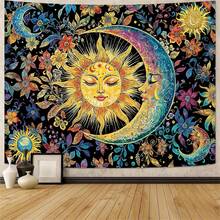 Moth Tapestry Boho Mushroom Hippie Skull Wall Tapestry For Bedroom Aesthetic Vintage Floral Plant Moon Phase Small Tapestries Wall Hanging For Dorm Living Room Decor - 3 - 查看 12