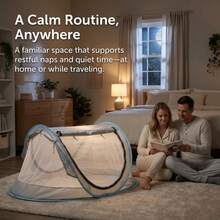 Baby Beach Tent,Large Pop Up Beach Tent Sun Shade For Beach,Portable Baby Travel Tent With Mosquito Net,Indoor Baby Play Tent, Back To School - Silver-gray - View 7