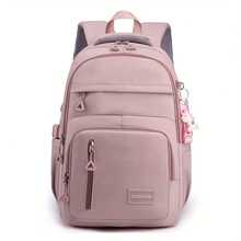 New Fashionable Versatile Minimalist Casual Large Capacity Multi-Pocket Multifunctional Women Backpack - Multicolor - View 2