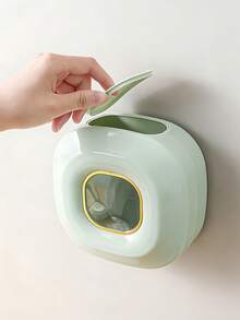 塑膠袋收納袋分配器 壁掛式儲物盒 省空間袋分配器 彈性保鮮膜架 垃圾袋收納架 家用辦公室廚房浴室收納盒 浴室收納器 廚房收納容器 - 彩色 - 查看 7