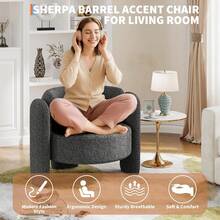 Living Room Chairs - Dark Grey - View 2