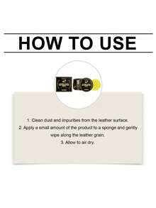 3-In-1 Leather Care Cream, Household & Automotive Leather Cleaner, Conditioner And Protectant - Solid State - View 11