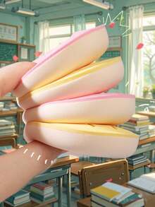 1/2/10pcs Makeup Sponge, Ultra Soft & Thick Air Cushion Puff, Suitable For Foundation, BB Cream, Loose Powder, Dry & Wet Use - Multicolor - View 2