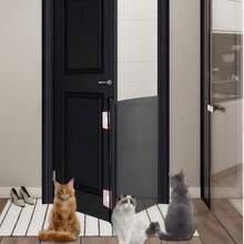 Retractable Pet Fence, Anti-Cat Escape Barrier, Pet Gate, Cat Door, Entry Barrier - Multicolor - View 6