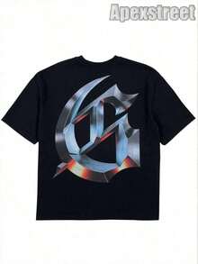 Godspeed F1 Dreams T-Shirt, High Quality Thick Heavyweight, New Autumn Fashion For Men, Premium Cotton Fabric, Suitable For Street Style, Machine Washable, Daily Gift,Mens Clothes,Graphic Tee,Summer Clothes,Summer Tops,Easter Outfits,Spring Clothes ,Shirts - 黑色 3 - 查看 7