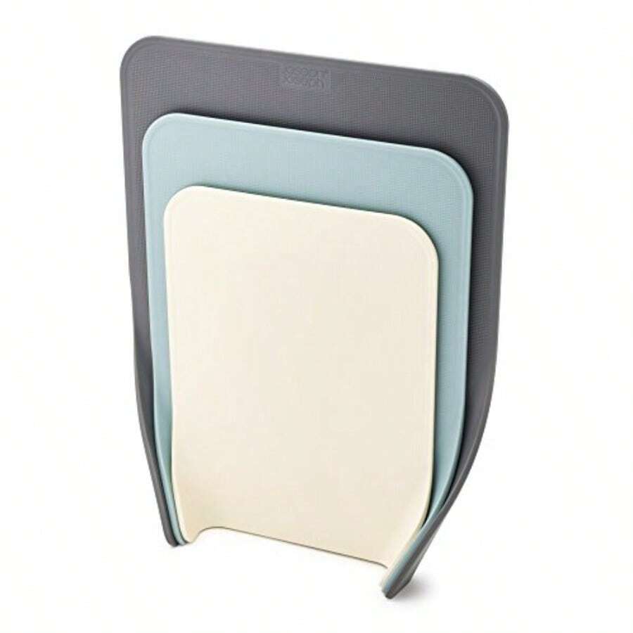 Joseph Joseph 60122 Nest Chop - Juego de tablas de cortar plástico 33 x 25 4 cm 3 unidades - Gris - Ver 1