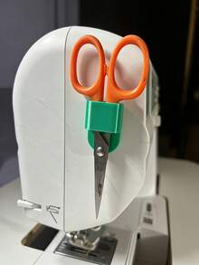 3件套缝纫机剪刀收纳盒，带双面胶，多功能缝纫用品整理盒，剪刀和镊子分类收纳盒，节省空间的桌面收纳，适合缝纫和手工爱好者 - 多色 - 查看 3