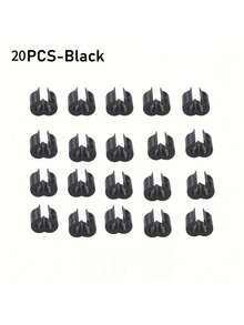 Bộ 20/40 khóa nối lưới thép, khóa cố định lưới dùng cho lồng mèo, lồng chim, lồng thú cưng, phụ kiện nối lưới, khóa bản lề, khóa kết hợp, thích hợp cho việc tự làm hàng rào thú cưng - Bộ lưới mô-đun với kẹp tháo nhanh có thể xoay và gập lại, không cần nguồn điện, dụng cụ làm nút bấm. - A - Xem 13